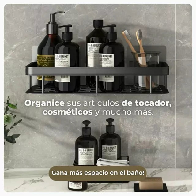Estante Auto-adhesivo de Aluminio Para Baño