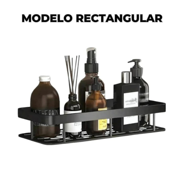 Estante Auto-adhesivo de Aluminio Para Baño